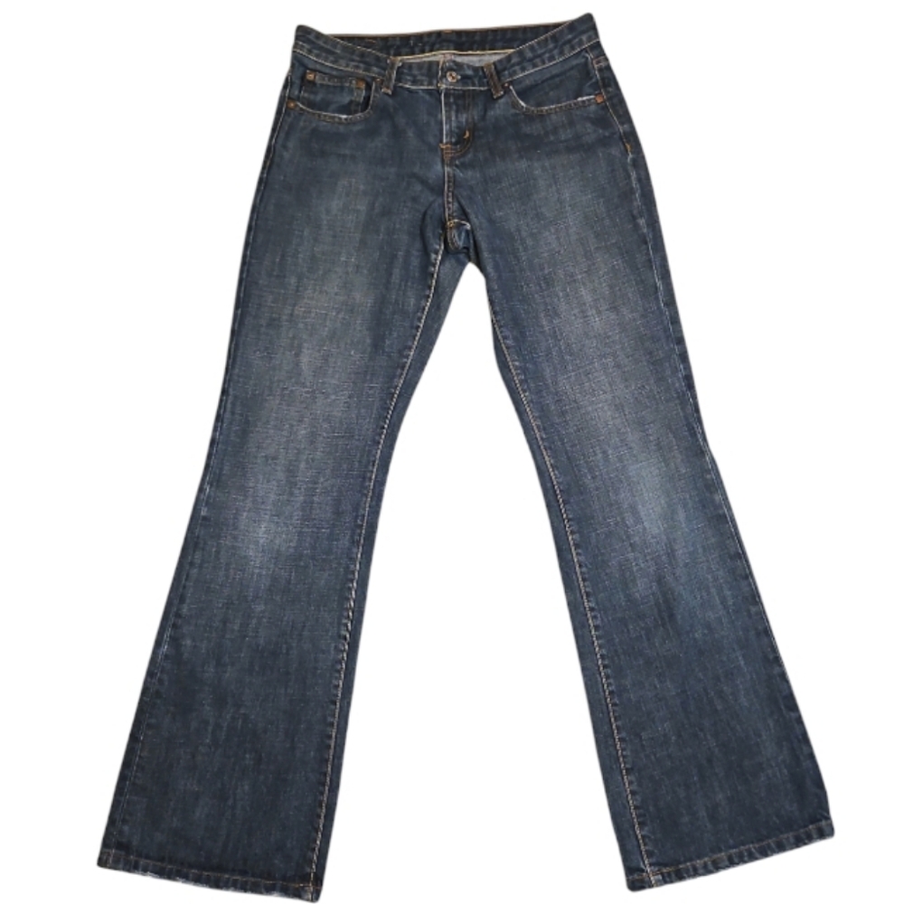 Ralph Lauren Polo - "Kelly Jean" Low Rise Wide Bootcut Denim - 6 - LN